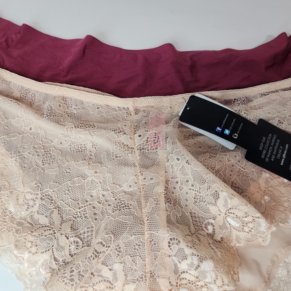 Splendies Women's Lace Panties Underwear Size 3x Lot Of 2 New - Picture 2 of 11